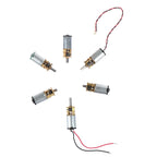 Micro Mini N20 Gear Motor DC 3V -6V 5V 28RPM 60RPM 110RPM 300RPM Slow Speed Full Metal Gearbox Reducer Electric Motor DIY Toy