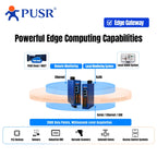 PUSR Industrial RS485 to Ethernet Converter 8/16 Port Isolated Serial 1WAN/LAN 1LAN 1CAN FD Modbus RTU/TCP Edge Gateway USR-N780