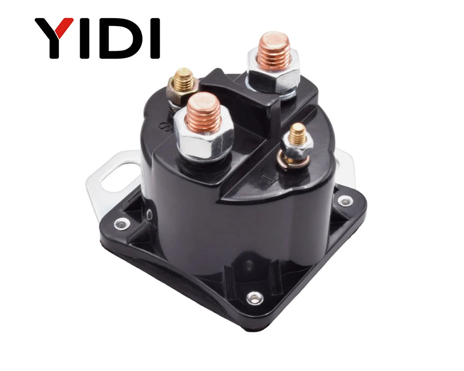 12V DC Metal Car Motor Starter Solenoid Relay Contactor 150A High Current For Auto Lawn Mowers Tractor Marine Power Accessories