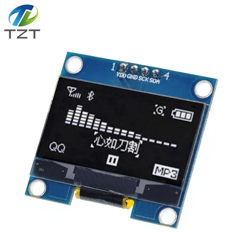 1-3pcs 1.3 Inch OLED Module White Color 128X64 OLED LCD LED Display Module 1.3 IIC I2C SPI Communicate for arduino Diy Kit