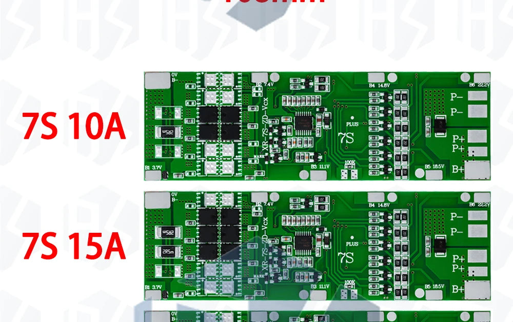 1~5PCS BMS 7S 24V 10A 15A 20A 30A Li-ion 18650 Battery Charge Board With Balance Function Short Circuit / Temperature Protection