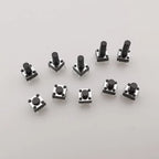 50Pcs Tactile Tact Mini Push Button Switch 6x6mm 4Pin PCB Panel Momentary Self-Reset Tact Switch 6x6x4.3/5/6/7/8/9/10/11/12/13mm