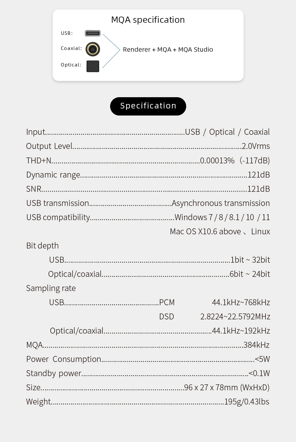 SMSL SU-1 MQA MQA-CD Audio Decoder AK4493S XU316 768kHz/32Bit DSD512 SU1 Hi-Res DAC