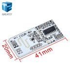High Performance Motion Sensor Module Radar Motion Sensor HW-MS03 2.4GHz to 5.8GHz Microwave Radar Sensor Module for Arduino