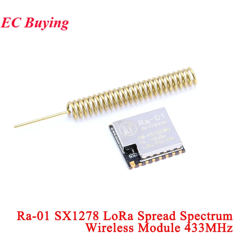 1-10Pcs Ra-01 Ra-02 Ra-01SC Ra-01SH Ra-01S Ra-01H Ra-01SCH-P Lora Spread Spectrum Wireless RF Transmit Module 433MHz 868Mhz UART