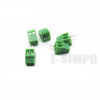 50pcs 2.54mm Terminal Block, 0.1" 2P 3P 4P 5P 6P 7P 8P 9P 10P 12P 14P 16P Rohs Brass PCB Screw Mount Wire Terminal Connector