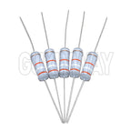 150PCS 300PCS Resistor Kit 1W 2W 3W 5W 5% 30Kinds X 10PCS Carbon Film Resistance 0.1-750 ohm Set 1k-820K 30Kinds X 5PCS