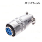 XS12 2PIN 3PIN 4PIN 5PIN Docking Aviation Plug Socket Waterproof Circular Connector 2-5P Male/Female