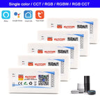 DC5-24V Tuya Wifi Wireless LED Controller Support iOs Android APP Alexa Google Voice Control for DIM CCT RGB RGBW RGBCCT Strip