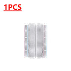 1-30PCS 400 Tie Points Solderless PCB Breadboard Universal Test Protoboard Solderless PCB Breadboard for Experiment Test Robot