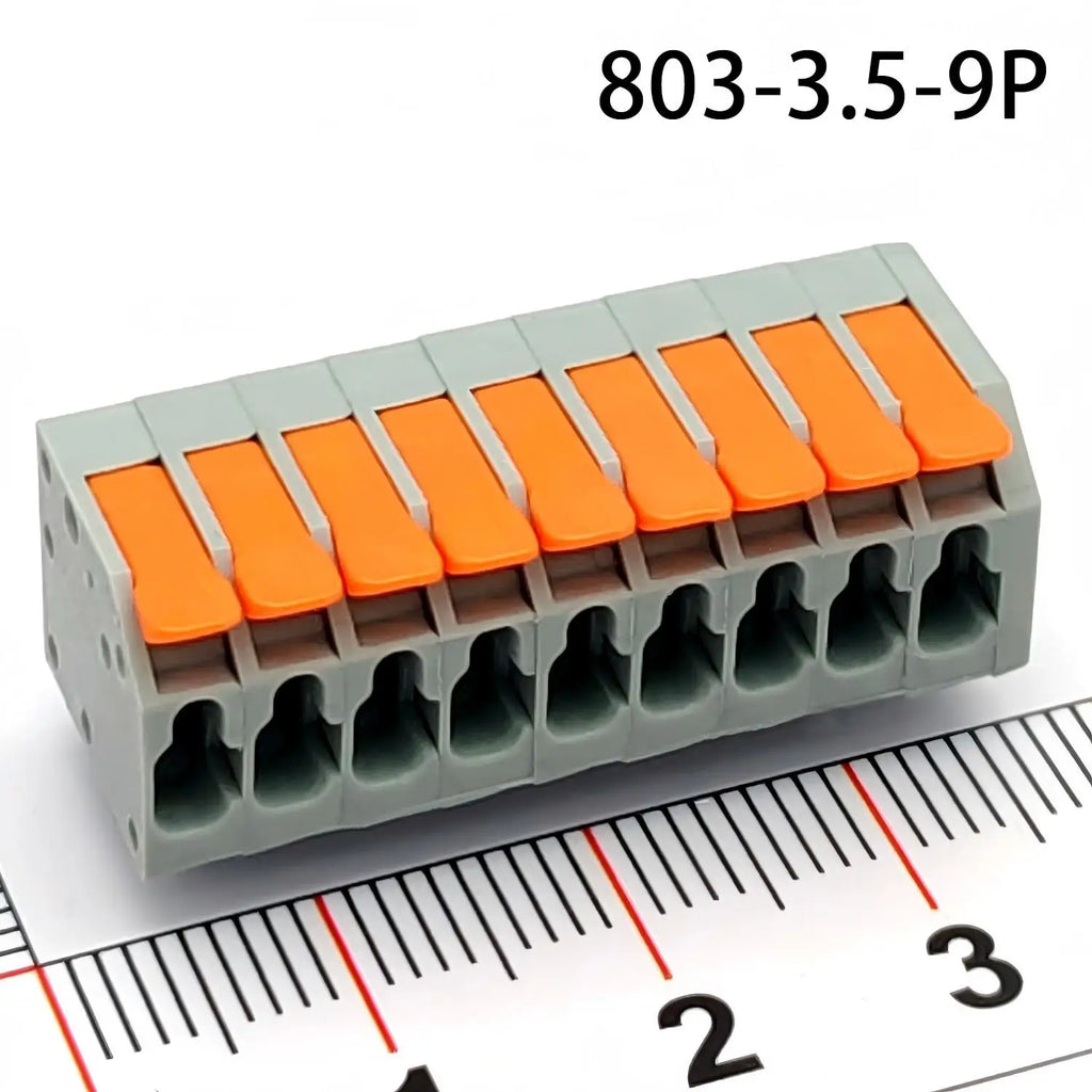 1Pcs PCB terminal block FS1.5 DA803R 2601 1.5 mm² spacing 3.5 or 5.0 mm pitch gray 2601-1102 3 4 5 6