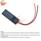 1-7S 2-8S 3-14S Battery Level Indicator 18650 Lithium Universal Battery Capacity Charge Tester LED Indicator Light Display Board