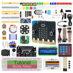 Freenove Ultimate Starter Kit for BBC micro:bit V2, 316-Page Detailed Tutorial, 225 Items, 44 Projects, Blocks and Python Code