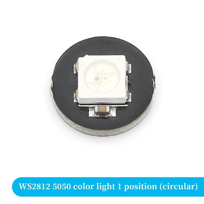 5V 1Bit 3 4Bit 7 8Bit 9 12Bit 16Bit 24Bit 32Bit 64 Bits WS2812 5050 RGB LED Ring Lamp Light + Integrated Drivers For Arduino Diy