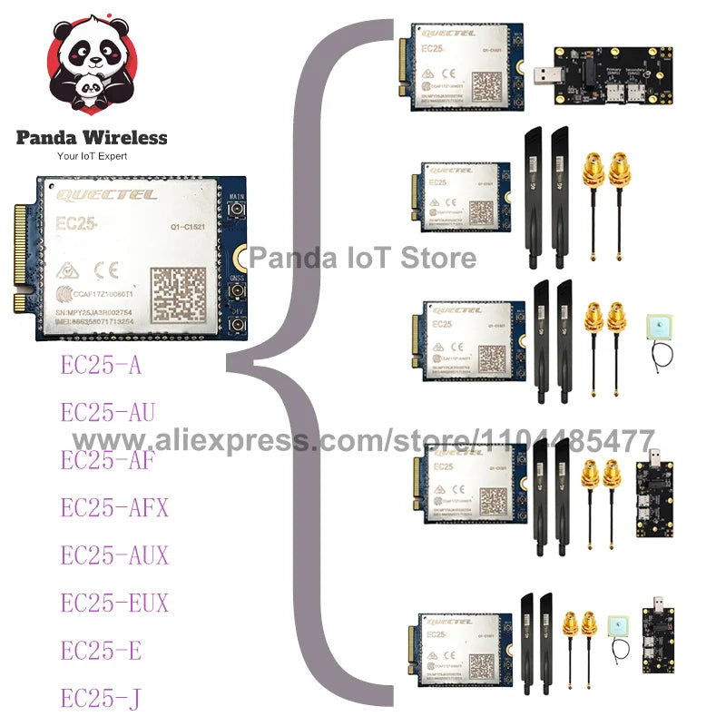 1PCS  SIM Card Slot EC25-A EC25-E EC25-J EC25-AU EC25-AUX EC25-EUX EC25-AF EC25-AFX  Quectel EC25 M.2 LTE Cat 4 Module