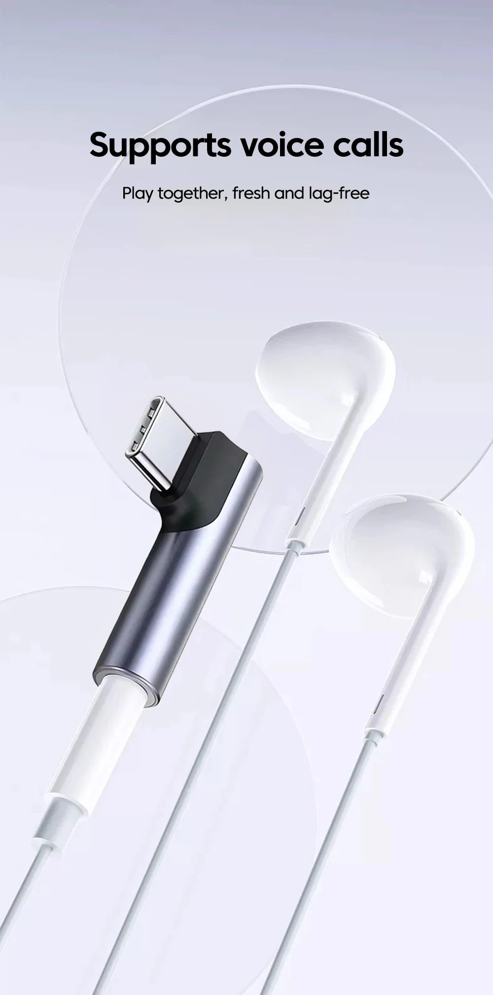 90° Elbow Type C To 3.5MM Earphones Adapter USB C To 3.5mm Jack Headphones AUX Audio Adapter For iPhone 16 Samsung Huawei Xiaomi