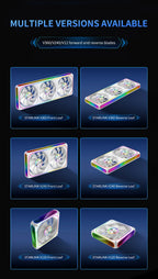 V360/120 ARGB Computer Case Cooling Fan, Infinity Mirror Series/CD pattern/Hydraulic bearings Integrated cooling fan