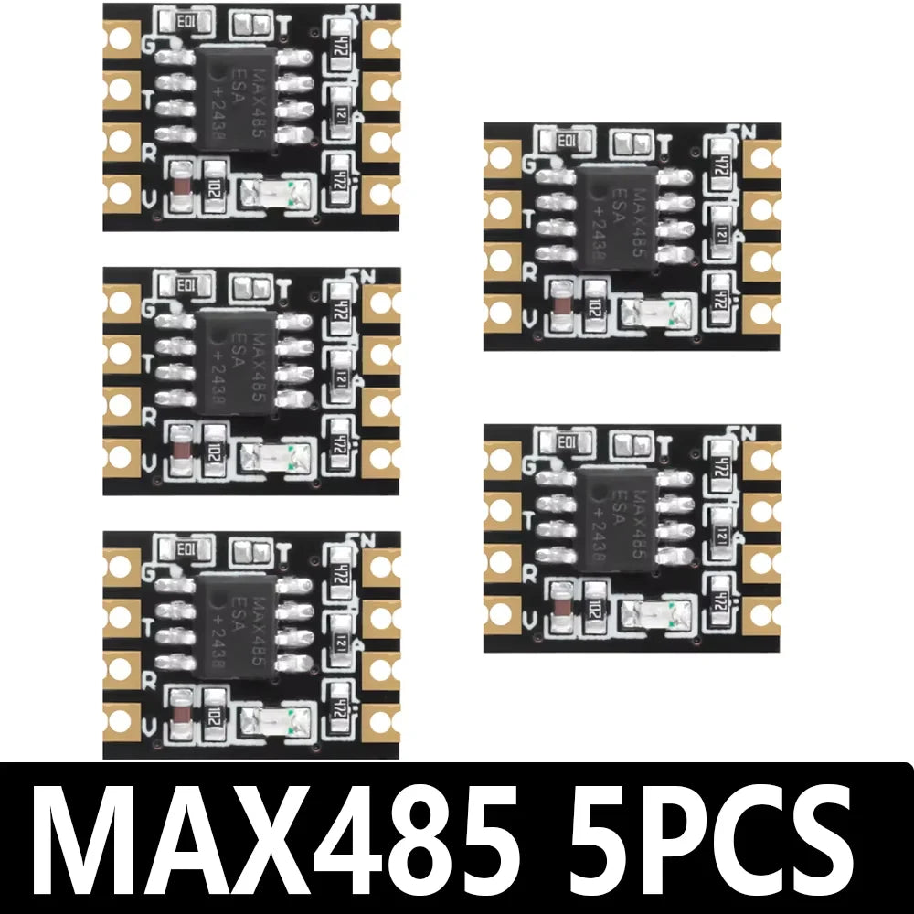 1~5PCS TTL to RS485 Communication Module (ZY-MAX485/SP485): 5V Level Conversion – Compatible for Arduino