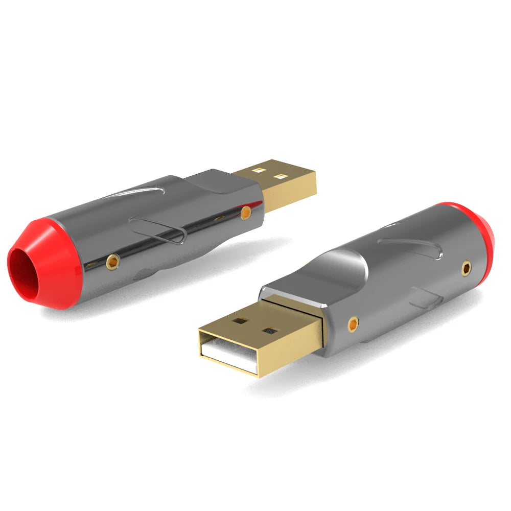 Monosaudio A51/B51 24K Gold Plated USB2.0 Plug DIY USB A To USB B Connector Hi Fi USB Cable USB Shell
