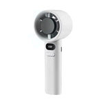 Portable Mini Handheld Turbo Fan LED Display Mini High Speed Handheld Fan, Desk Fan, Outdoor Cooling, Rechargeable Fan