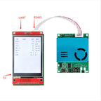 Indoor 7IN1 Air Quality Sensor Module PM2.5 Laser Dust Sensor CO2 HCHO TVOC Gas Sensor RS485/UART Output M702