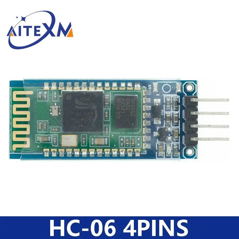 HC-05 HC-06 RF Wireless Bluetooth Transceiver Slave Module HC05 / HC06 RS232 / TTL to UART Converter and Adapter For Arduino NEW