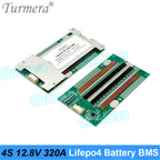 Turmera 4S 12.8V 280A Balance Lifepo4 Battery BMS Balance Protected Board for 3.2V 100Ah 200Ah 280Ah 320Ah Lifepo4 Batteries Use
