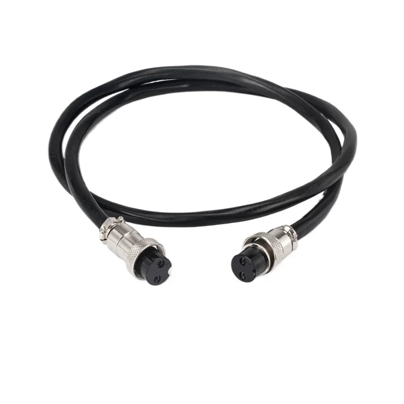 GX20 2 Side Female Plug Electrical Aviation Connector M20 2 3 4 5 6 7 8 9 10 12 14 15 Pin 1m 2m 3M Extension Cable customizable