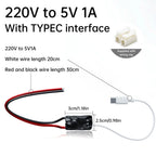 1A 5W Transformer Wireless Camera Dedicated USB Voltage Regulator Power Supply Module DC Step-down Converter AC 220V To DC 5V