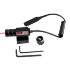 Mini Laser Pointer Red Dot Laser Sight with 635-655nm Adjustable 11mm/20mm Rail Mount Toy Gun Pistol Laser Sight