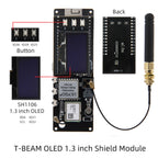 LILYGO® T-Beam ESP32 Development Board SX1262 LoRa Wireless Module GPS NEO-M8N 433/868/915MHz WiFi Bluetooth Integrated Circuits