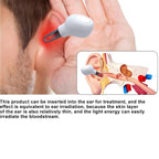 650nm Laser Ear Therapy Device | Tinnitus Relief Earplug for Otitis Media, Rhinitis & Sinusitis Care
