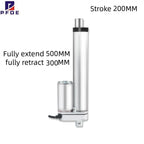 NEW Electric Linear Actuator 200mm 150mm100MM 12V/24V DC Motor Stroke Linear Motor Controller 100/150/200/300/500/700/900/1000N