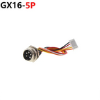 M12 Aviation Plug 2 3 4 5 6 Pin Male Head Adapter Cable Connector GX20 GX16  GX12 to XH2.54 Terminal Wire Extension Line 15-30cm