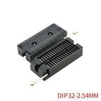 1PCS / LOT IC Locking Base Single Chip Microcomputer Chip Test Base Wide Narrow 24P 28P 32P 40P 48P
