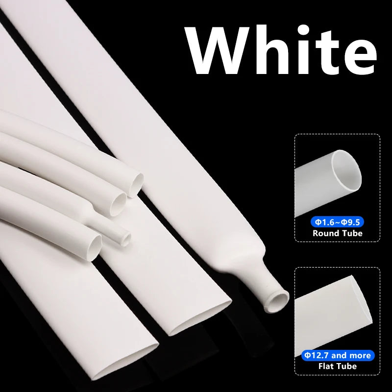 3meters 3:1/4:1 Heat Shrink Tube With Glue 1.6mm-40mm Dual Wall Adhesive Lined Polyolefin Shrinkin ﻿Wrap Cable Protect Sleeving