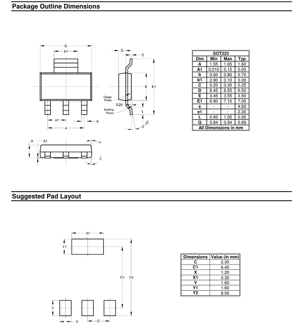 10PCS ZXMP3A16GTA C Marking ZXMP3A16 SOT-223 30V 5.9A 7.5A 2W P-Channel NEWOriginal Field-Effect Transistor MOSFET ZXMP3A16GTC A