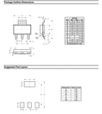 10PCS ZXMP3A16GTA C Marking ZXMP3A16 SOT-223 30V 5.9A 7.5A 2W P-Channel NEWOriginal Field-Effect Transistor MOSFET ZXMP3A16GTC A