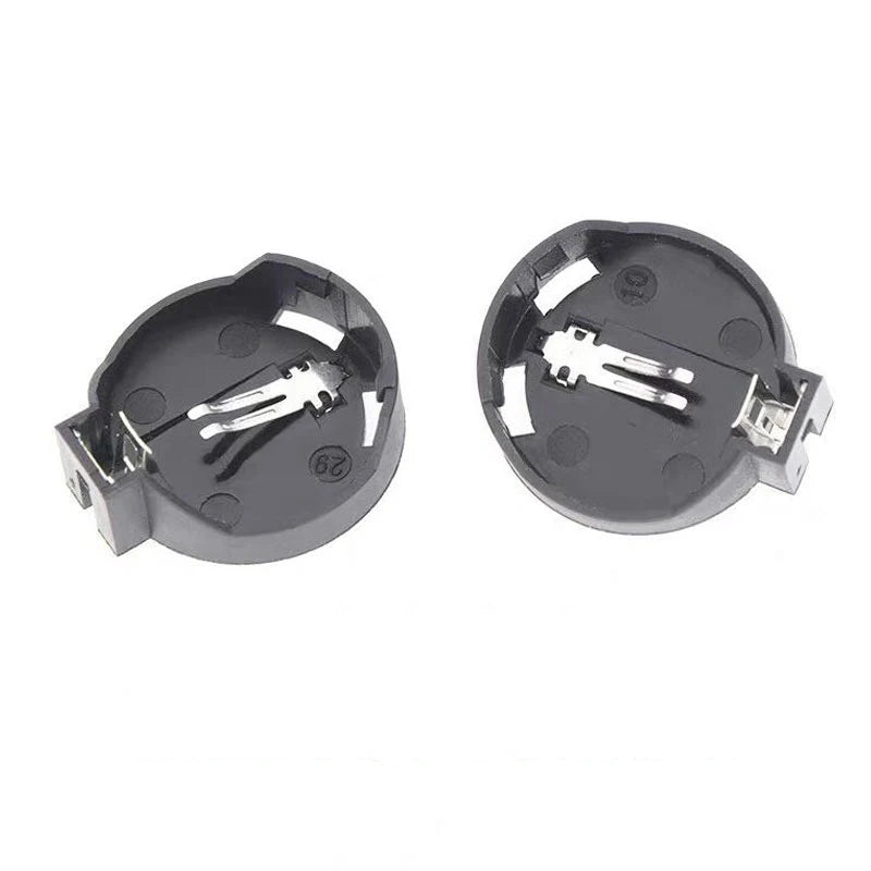20pcs CR2032 3V CR2450 CR2025 Battery Socket BS-2 BS-6 BS-8 BS-10 Gold Vertical Horizontal DIP SMD Button Battery Holder