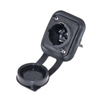 10PCS Waterproof PowerCON True Locking Connector 3-Pin  Male Plug Jack, IP65 PA66 Black/Orange Power Cable Connector