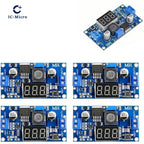1-10PCS LM2596 DC DC Step Down Converter Voltage Regulator LED Display Voltmeter 4.0~40 to 1.3-37V Buck Adapter Adjustable Power