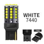 2pcs Car LED Lights BA15S P21W 1156 BAU15S PY21W 1157 BAY15D 44*3030SMD Canbus Front Tail Turn Signal Lamps 7440 7443 W21/5W 12V