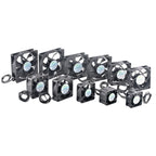 ANCHAOPU EC Brushless Axial Cooling Fan 40-140mm AC 110V-240V for Cabinet, Industrial, Server High Speed Ventilation