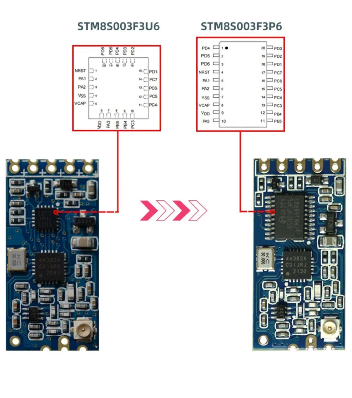 HC-12 SI4438/4463 SI4463 433Mhz Wireless Serial Port Module 1000m Replace Bluetooth-compatible