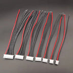 5Pcs JST XH 1S 2S 3S 4S 5S 6S 7S Lipo Battery Balance Charger Cable IMAX B6 Connector Plug 22AWG Silicone Wire 10cm 20cm
