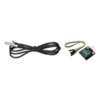 -ABAB Stainless Steel For Raspberry Pi DS18B20 Waterproof Temperature Sensor Probe Moudle Module Kit, 5 Pieces, 1 Meter