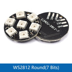 5V 1Bit 3 4Bit 7 8Bit 9 12Bit 16Bit 24Bit 32Bit 64 Bits WS2812 5050 RGB LED Ring Lamp Light + Integrated Drivers For Arduino Diy