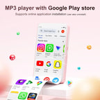 16GB/80GB  MP3 Player Android 9.0 with Bluetooth and WiFi, 4.0-inch with speakers, FM radio, eBooks, capacity up to 512GB