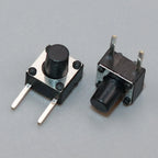 90Pcs 6*6 Tact Switch Tactile Push Button Switch Kit Height: 4.3 ~9MM DIP 2P micro Switch 6x6 Key Switch For Arduino