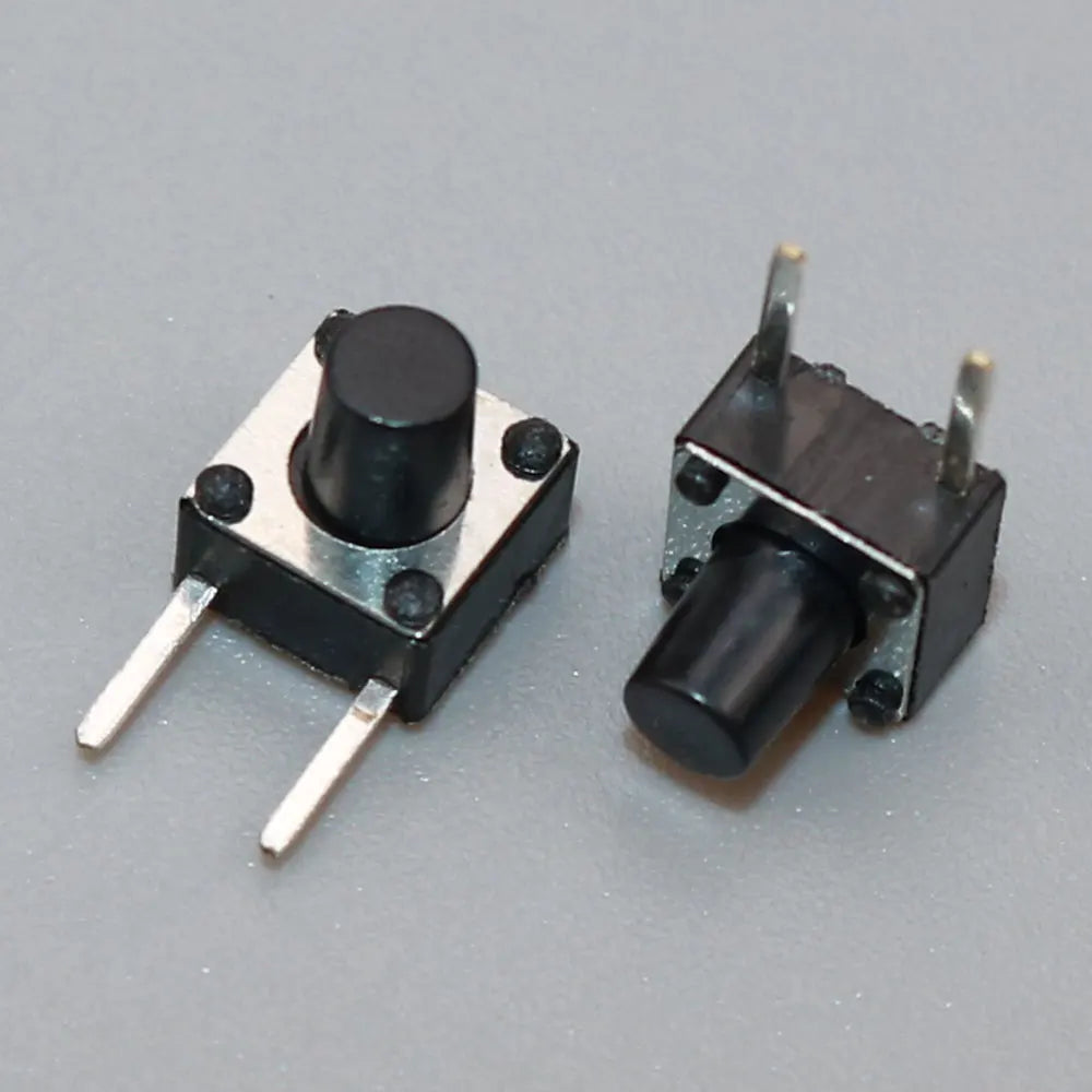 90Pcs 6*6 Tact Switch Tactile Push Button Switch Kit Height: 4.3 ~9MM DIP 2P micro Switch 6x6 Key Switch For Arduino